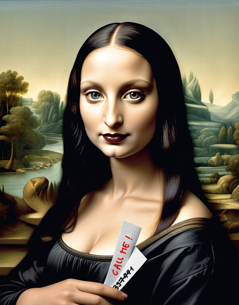 mona lisa call me kopie